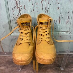 Palladium yellow Canvas High-Tops